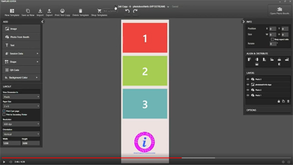 DSLRBooth Multiple templates & Printing different template sizes with one printer