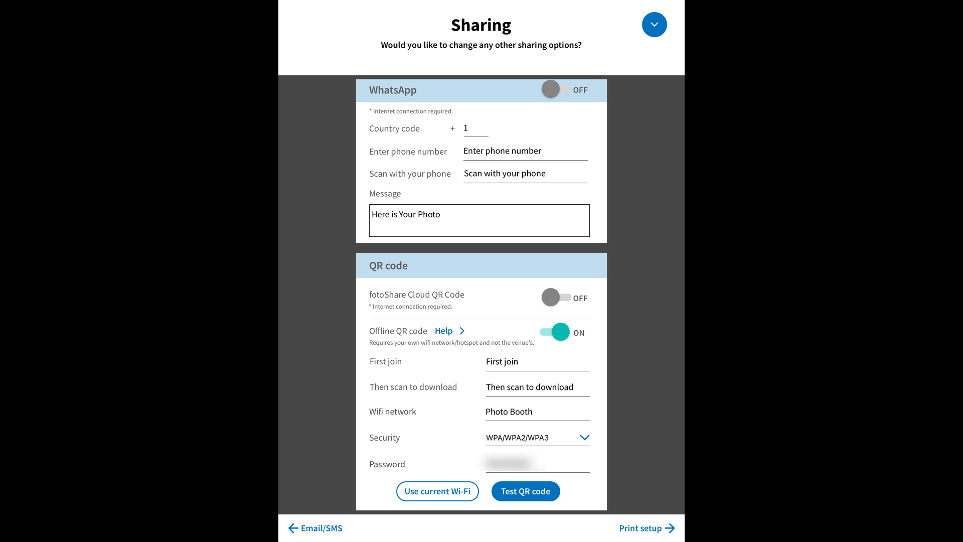 LumaShare Offline QR Code file sharing – LumaBooth & DSLRBooth